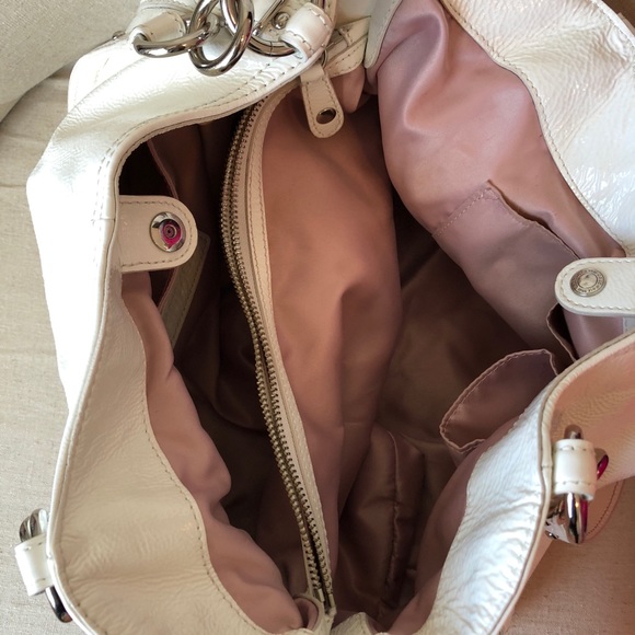 Coach White Patent Leather Bag - Picture 5 of 8